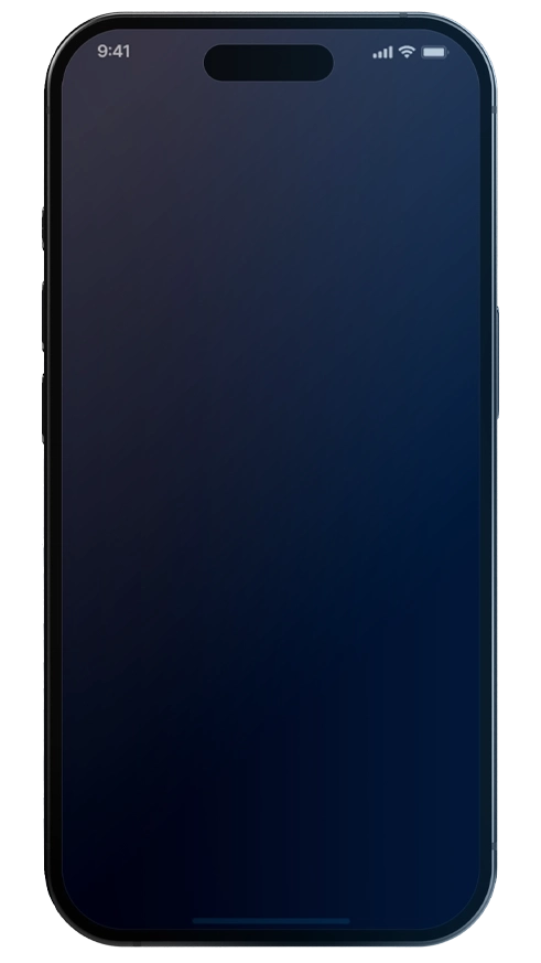 Interfaccia di trading mobile di Dividend Luxentia