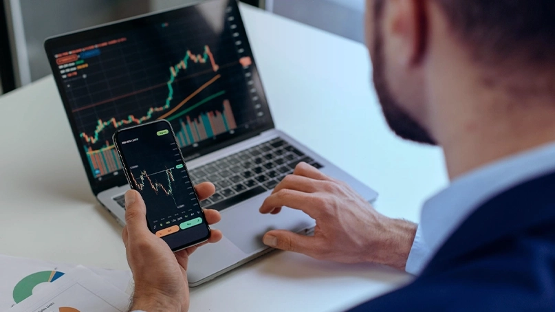 Dashboard di trading IA di Dividend Luxentia